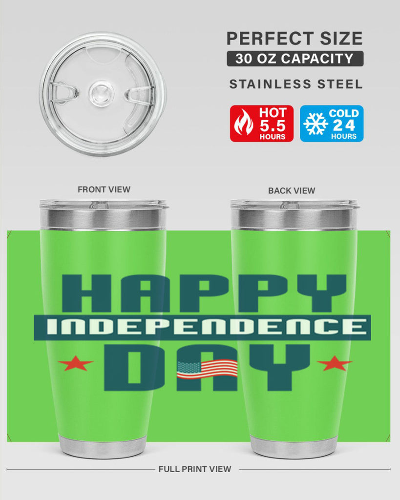 happy independence day Design Style 105#- Fourt Of July- Tumbler