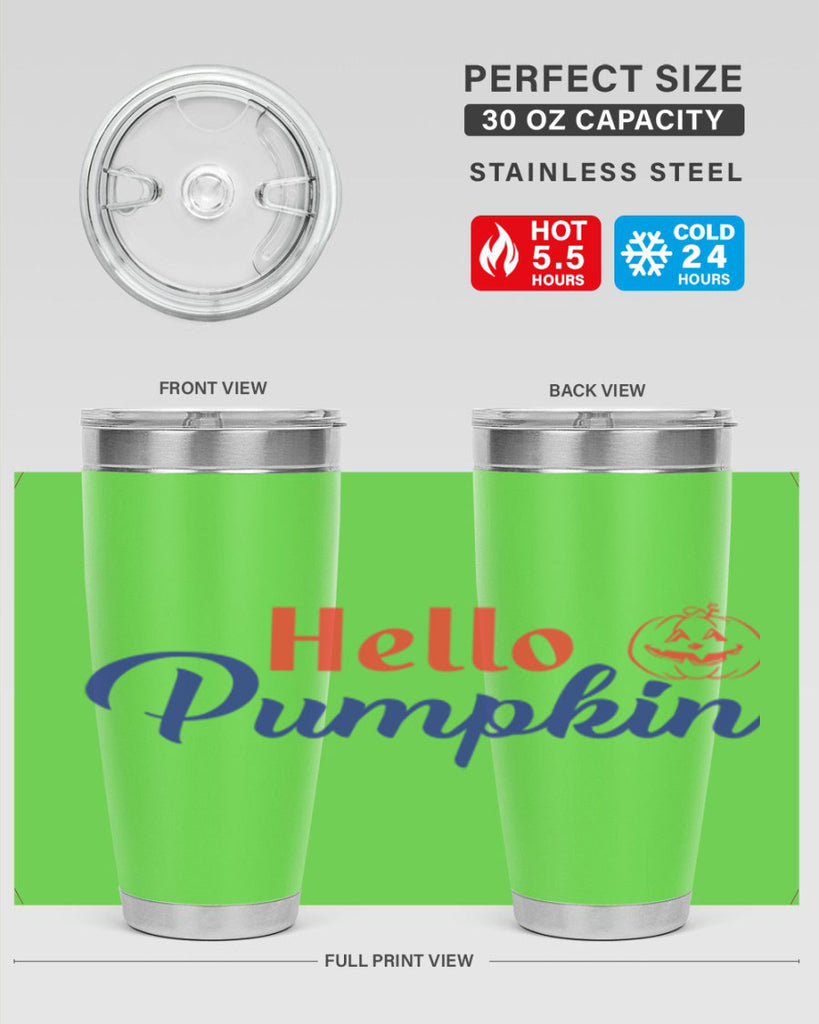 hello pumpkin 288#- fall- Tumbler
