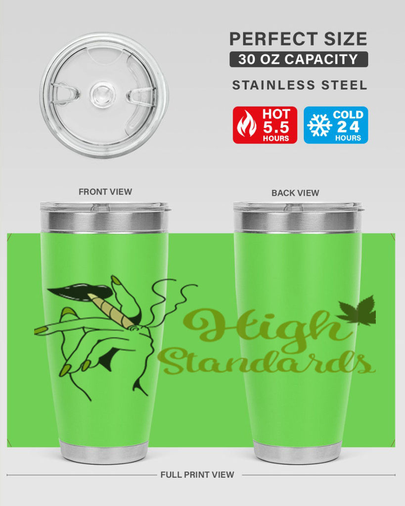 high standards 118#- marijuana- Tumbler