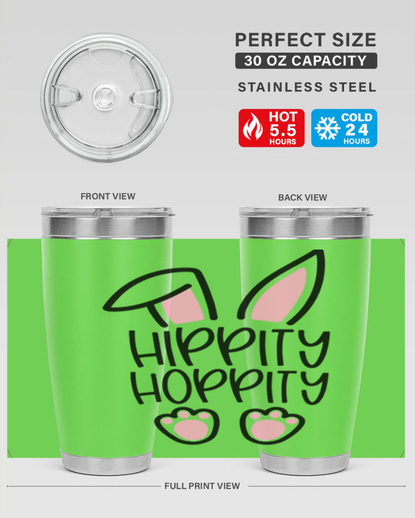 hippity hoppity 28#- easter- Tumbler