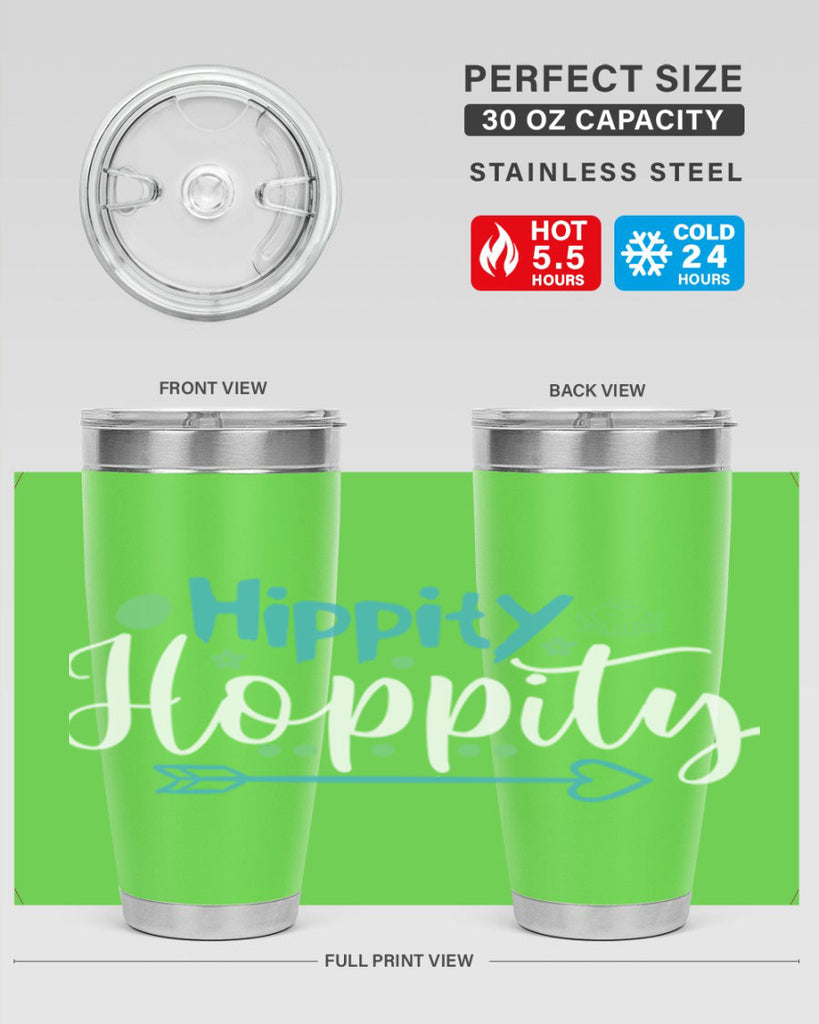 hippity hoppity 75#- easter- Tumbler