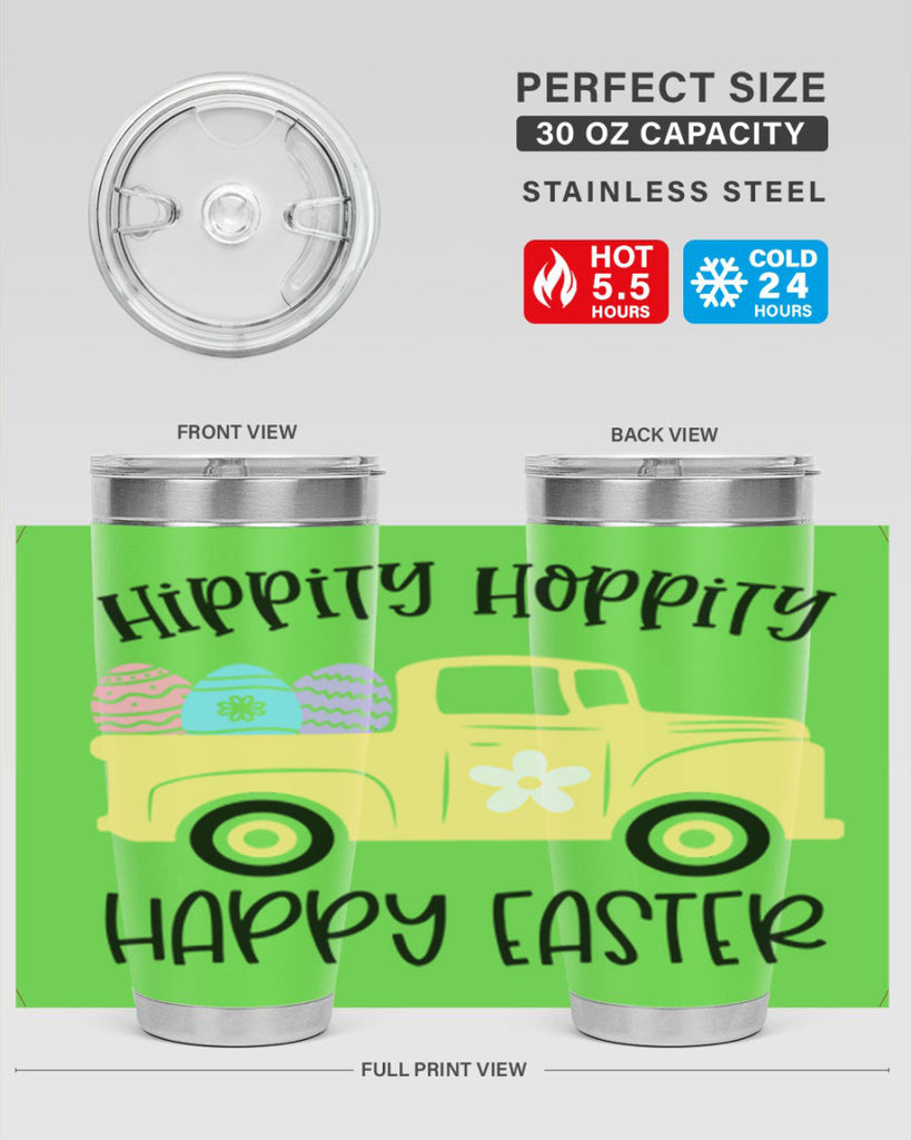 hippity hoppity happy 29#- easter- Tumbler