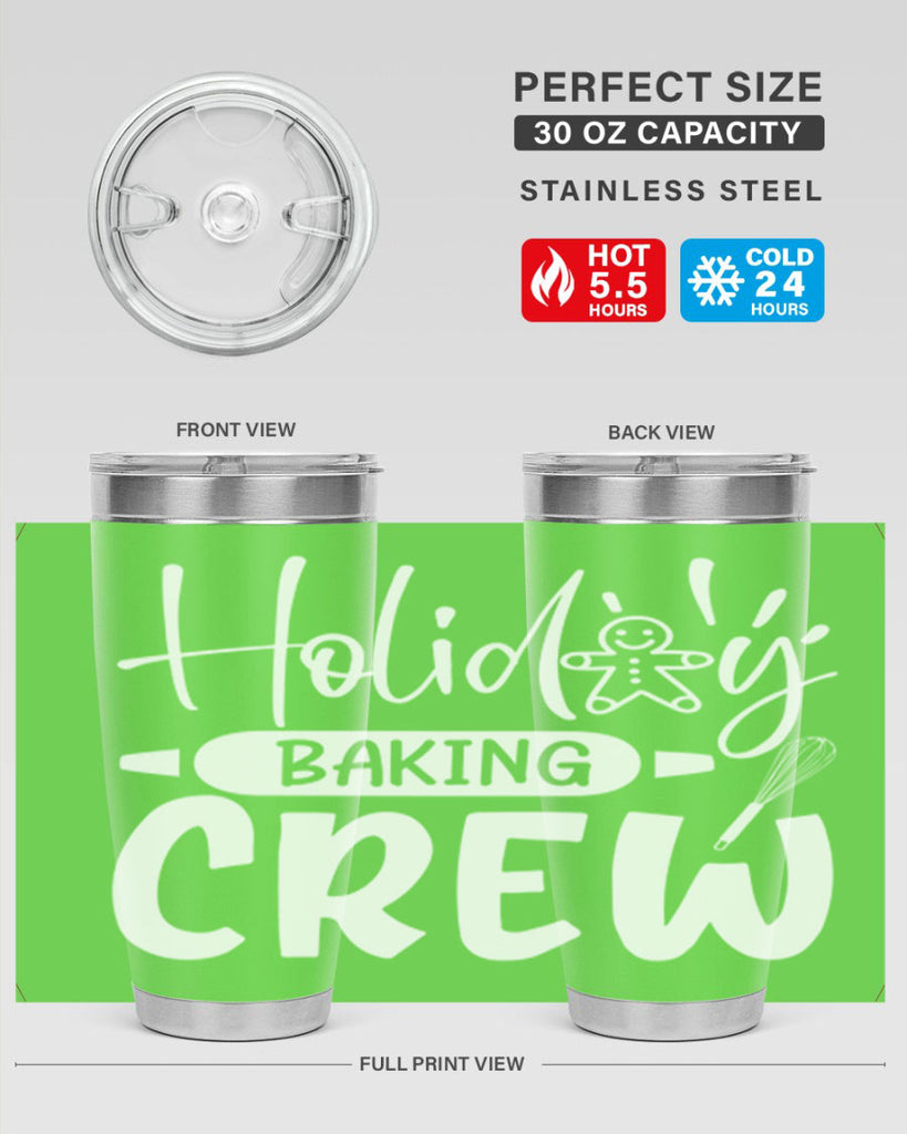 holiday baking crew 34#- kitchen- Tumbler