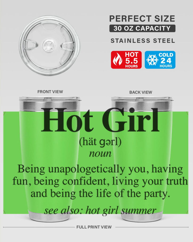 hot girl  summer definition 125#- black words phrases- Cotton Tank