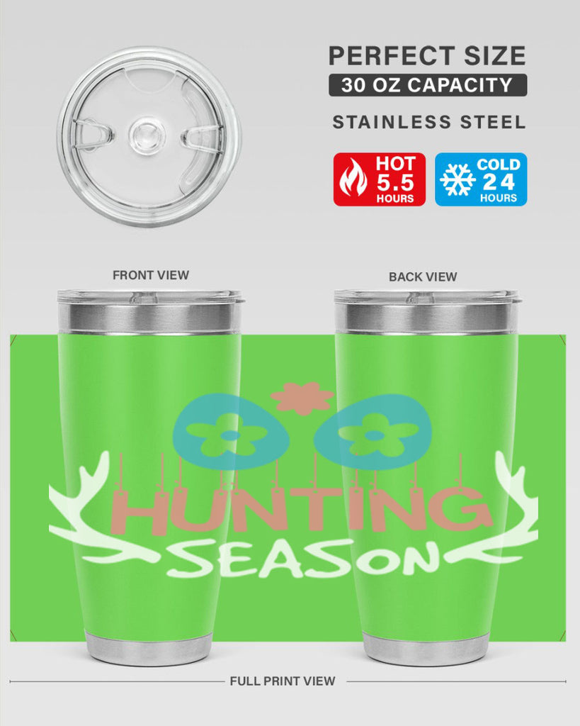 hunting season 74#- easter- Tumbler