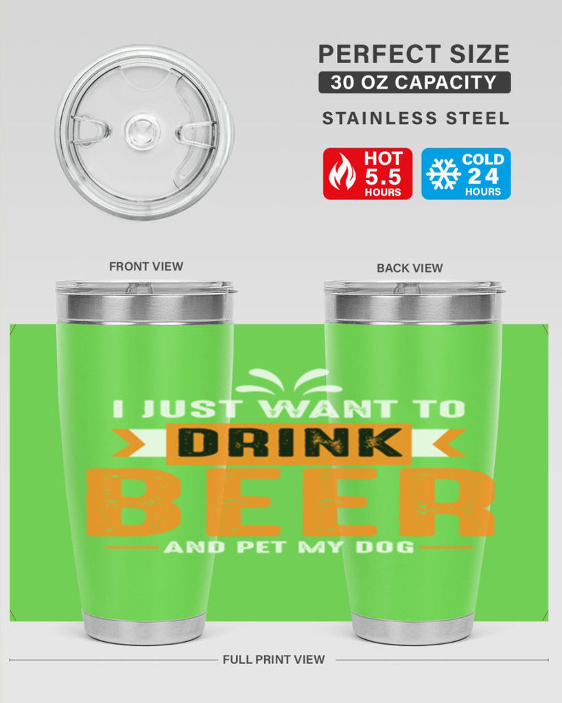 i just want drink beer 151#- beer- Tumbler