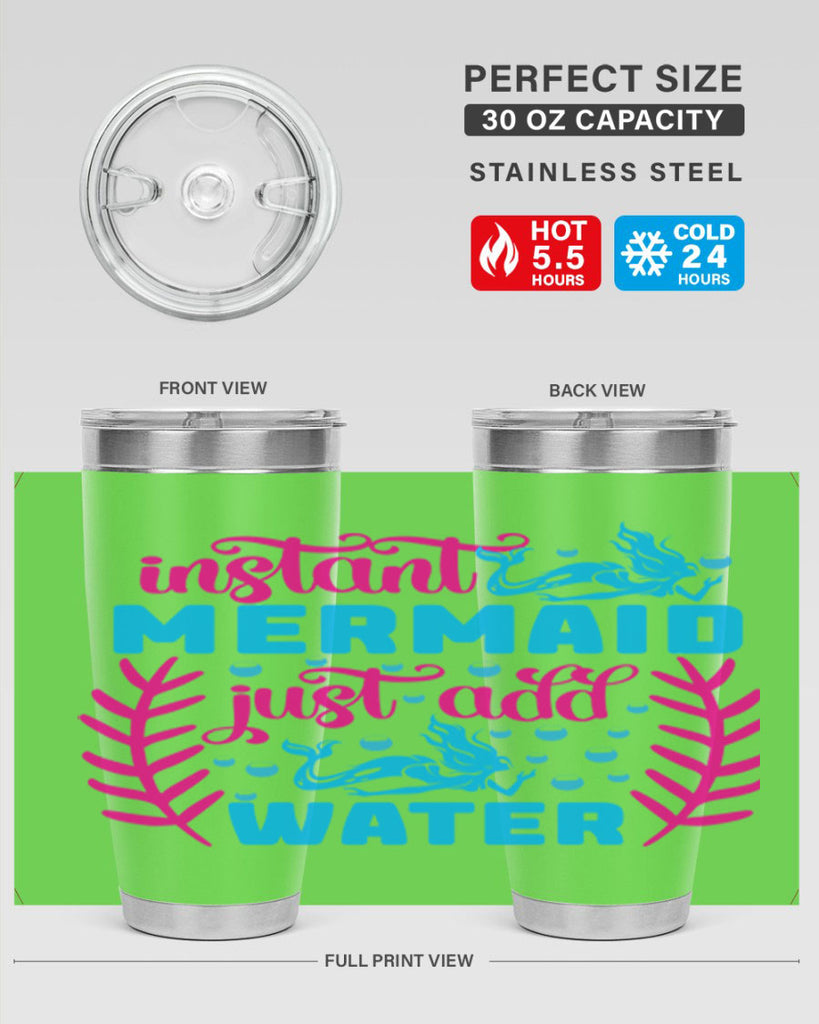 instant mermaid just add water 266#- mermaid- Tumbler