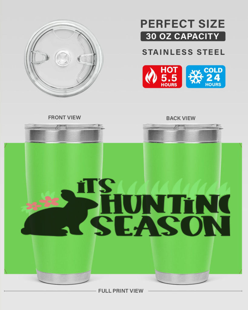 its hunting season 19#- easter- Tumbler