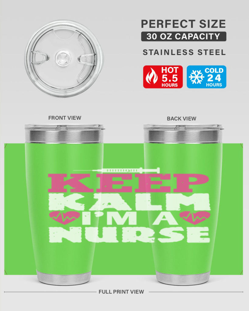 keep klam im a nurse Style 294#- nurse- tumbler