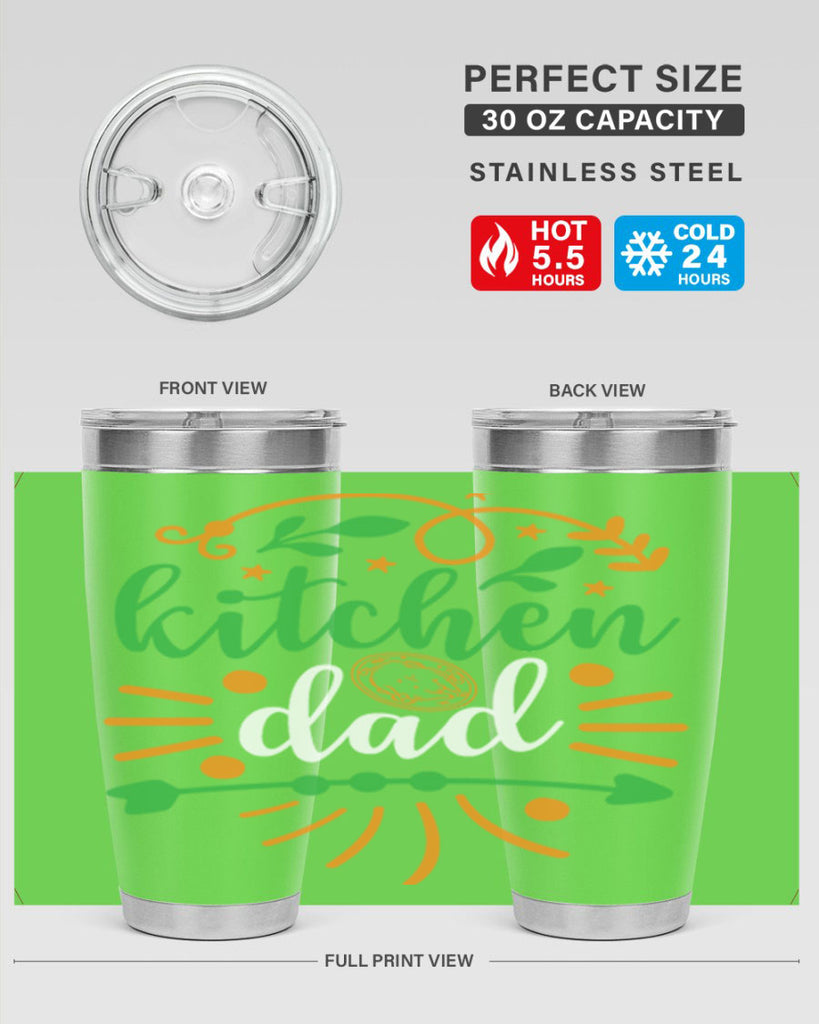 kitchen dad 85#- fathers day- Tumbler
