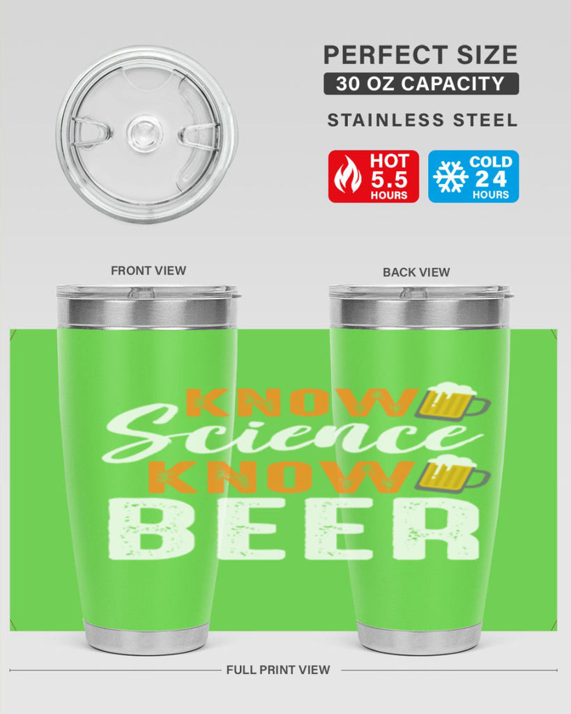 know science know beer 148#- beer- Tumbler