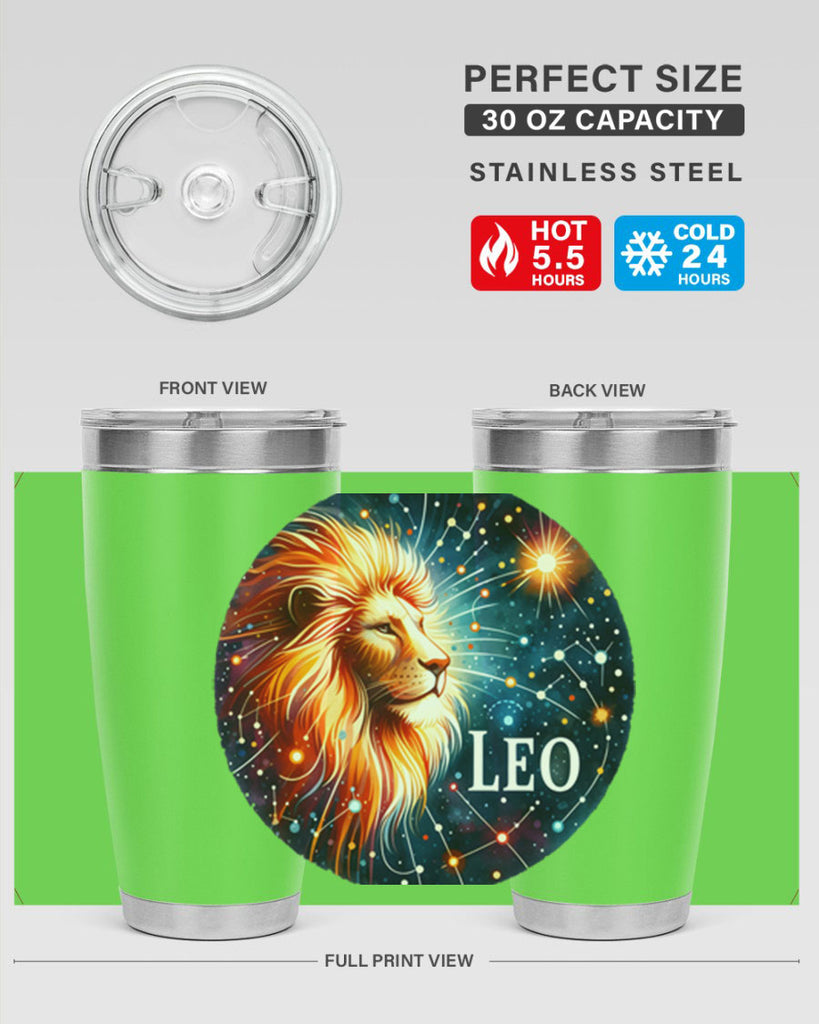 leo 313#- zodiac- Tumbler