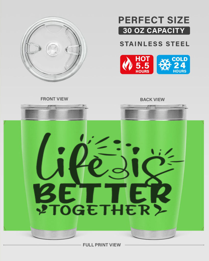 life is better together 23#- family- Tumbler