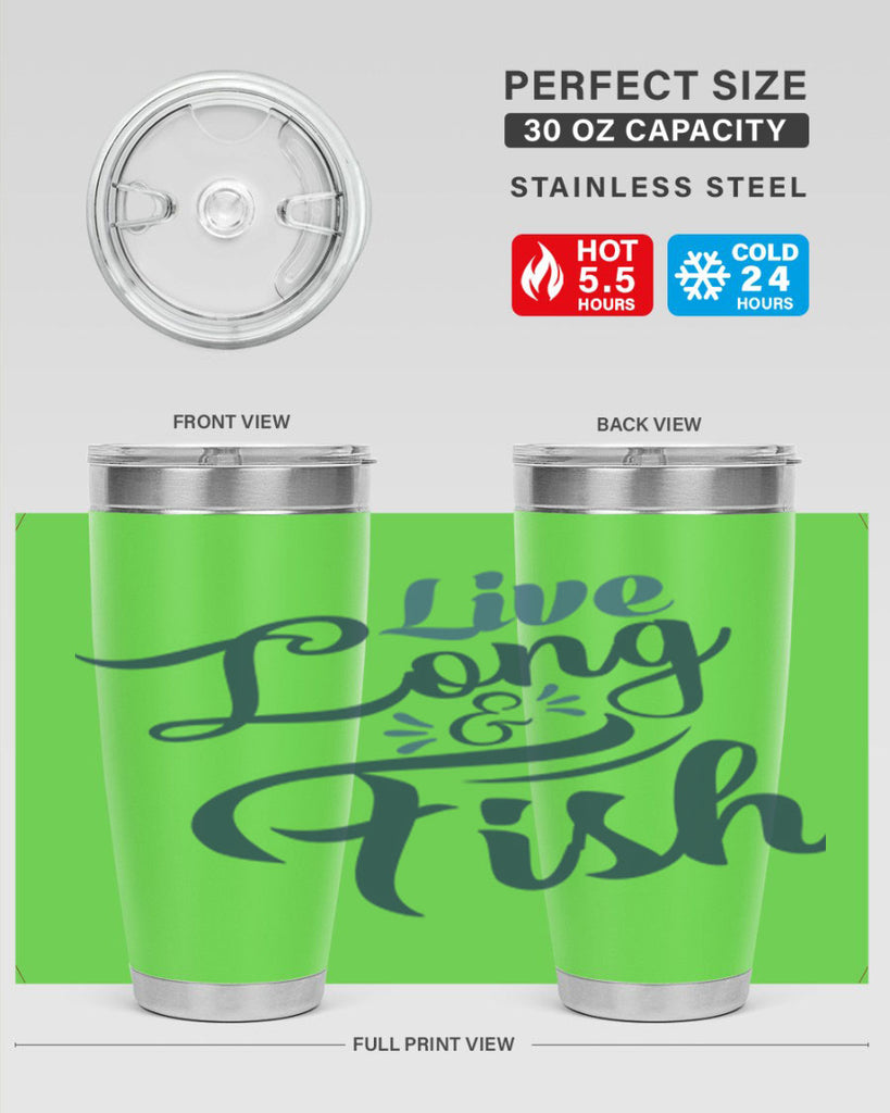 live long 61#- fishing- Tumbler