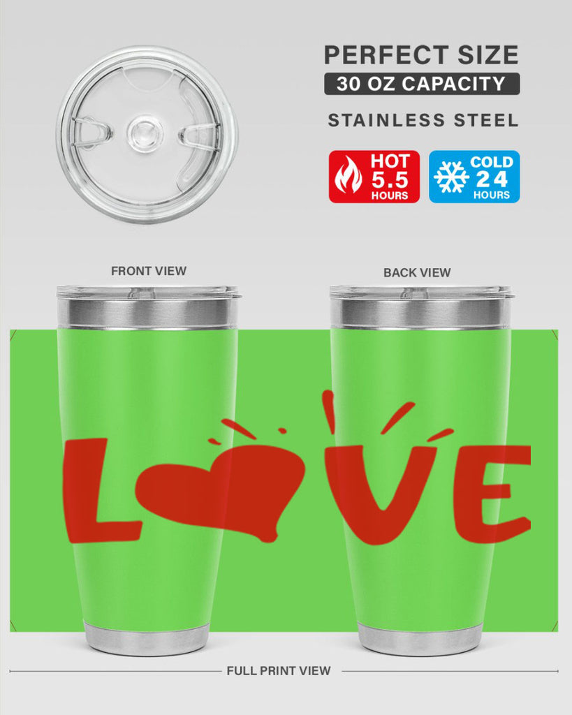love 75#- valentines day- Tumbler