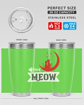 meow Style 70#- cat- Tumbler