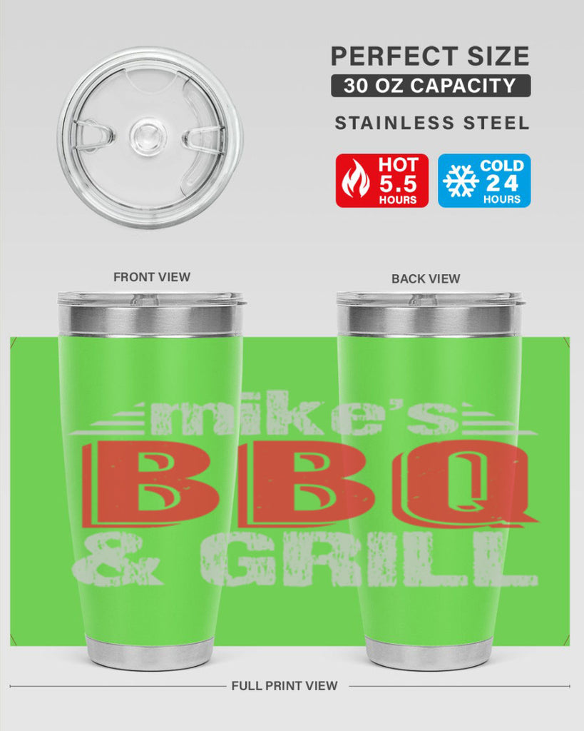 mikes bbq and grill 23#- bbq- Tumbler