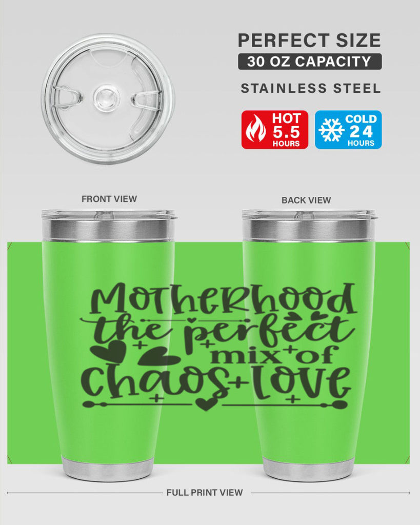 motherhood the perfect chas love 375#- mom- Tumbler