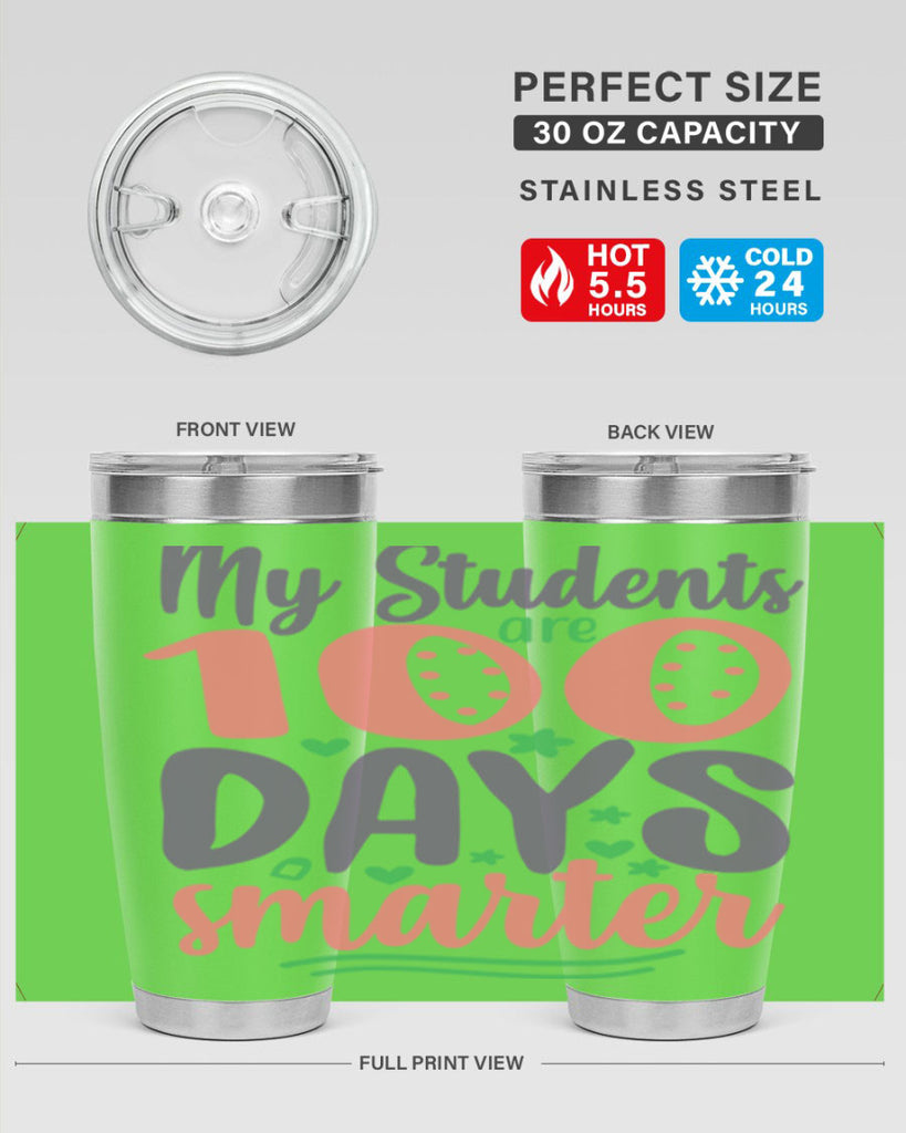 my student are 100 days 14#- 100 days of school- Tumbler