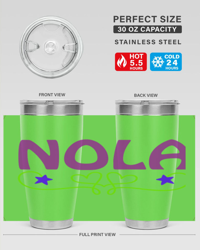 nola 5#- mardi gras- Tumbler