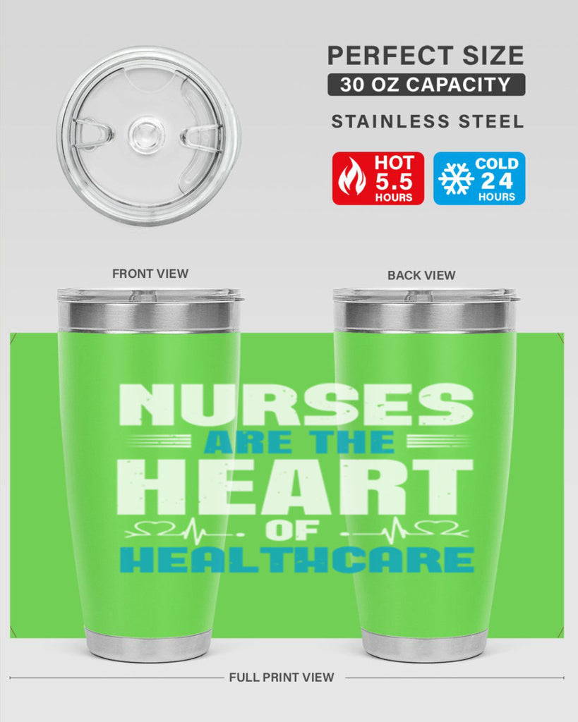 nurse are are heart healthcare Style 287#- nurse- tumbler