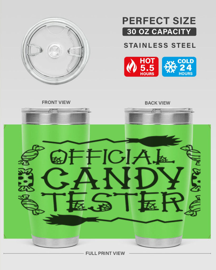 official candy tester 40#- halloween- Tumbler