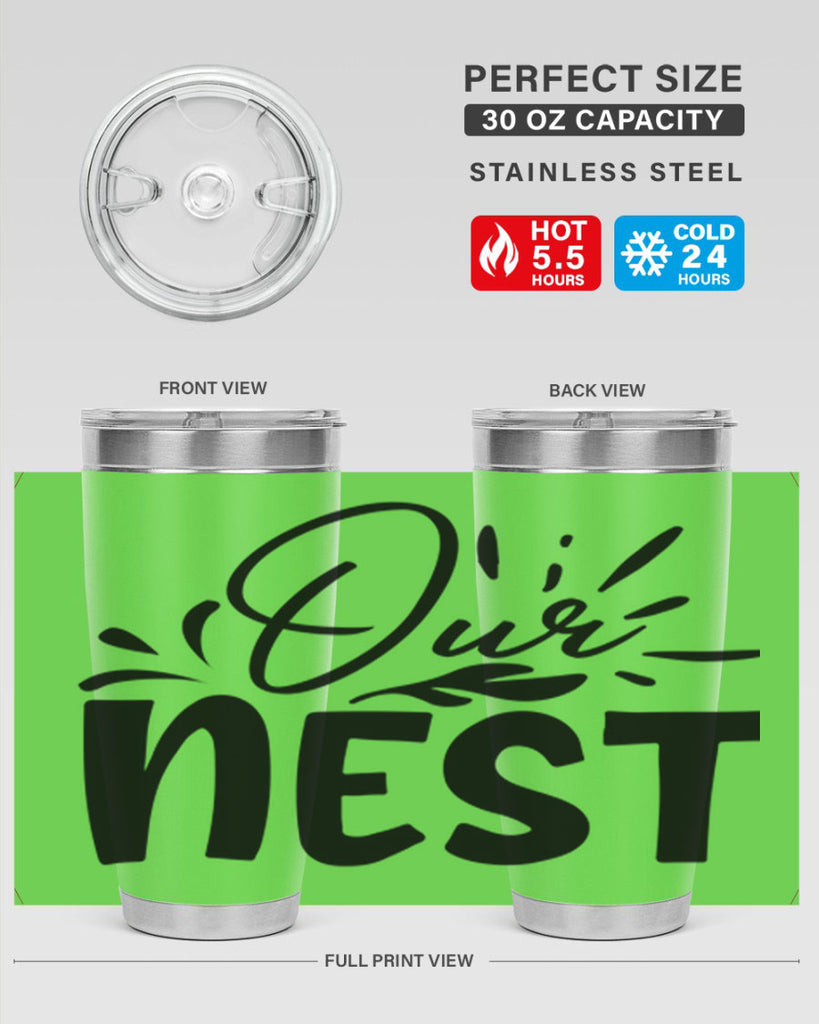 our nest 55#- home- Tumbler