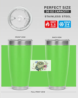 owl 12#- owl- Tumblers