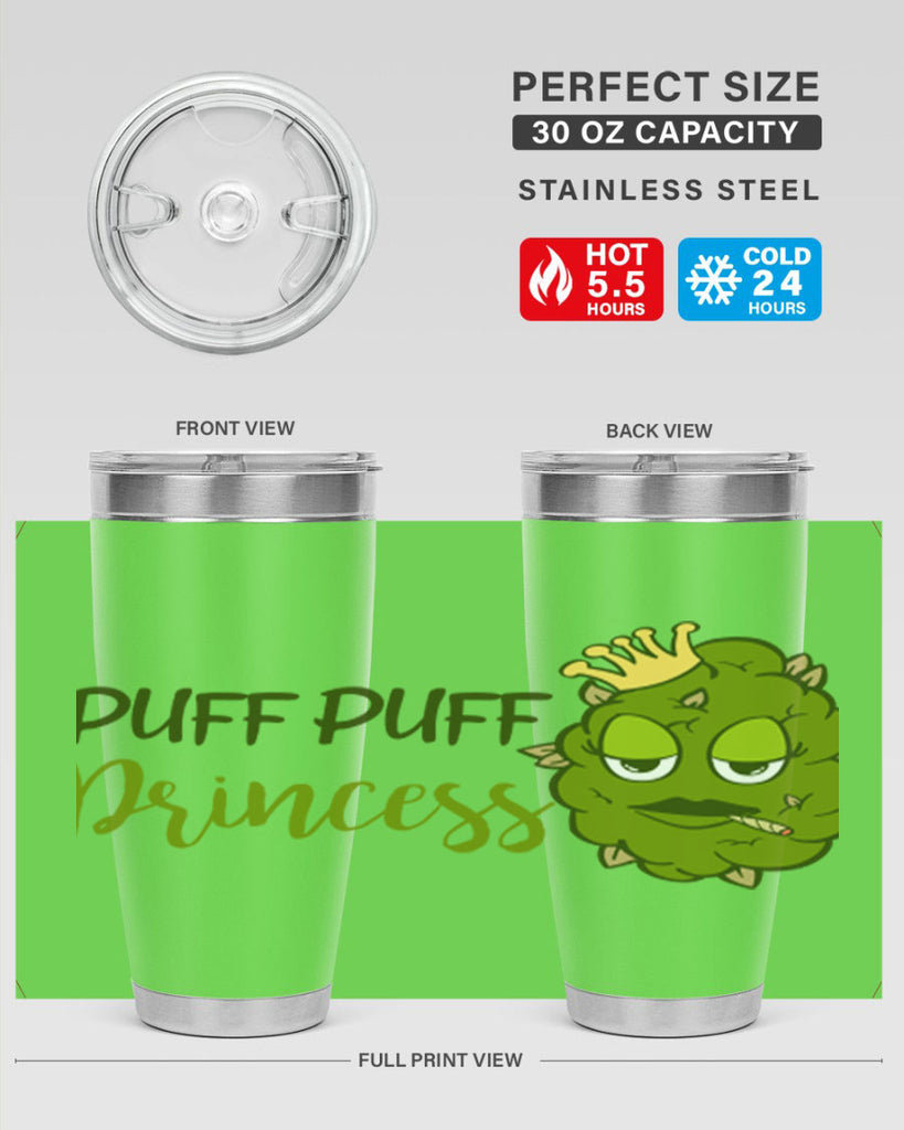 puff puff princess 220#- marijuana- Tumbler