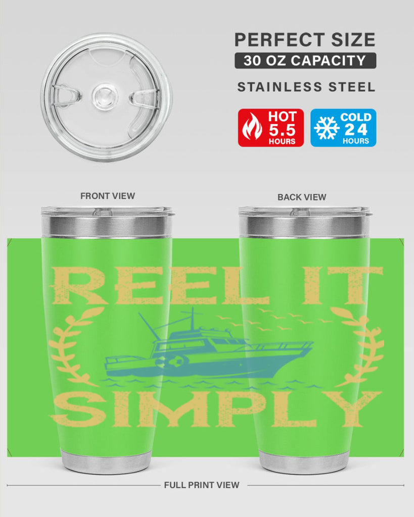 reel it simply 239#- fishing- Tumbler