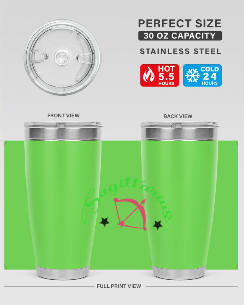 sagittarius 404#- zodiac- Tumbler