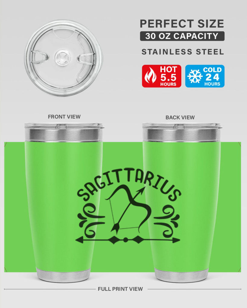 sagittarius 409#- zodiac- Tumbler