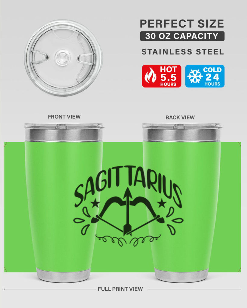 sagittarius 410#- zodiac- Tumbler