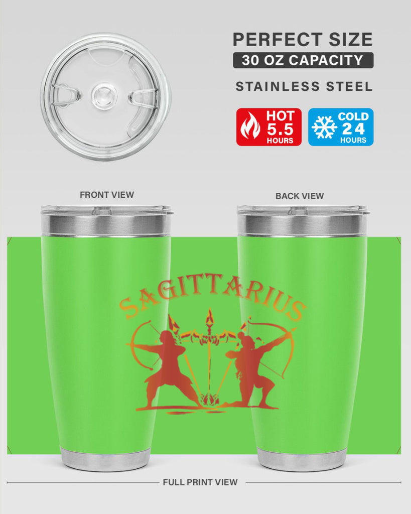 sagittarius 416#- zodiac- Tumbler