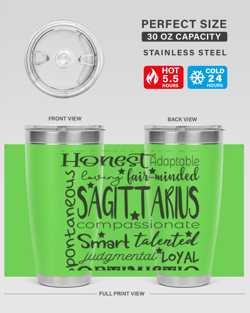 sagittarius 571#- zodiac- Tumbler
