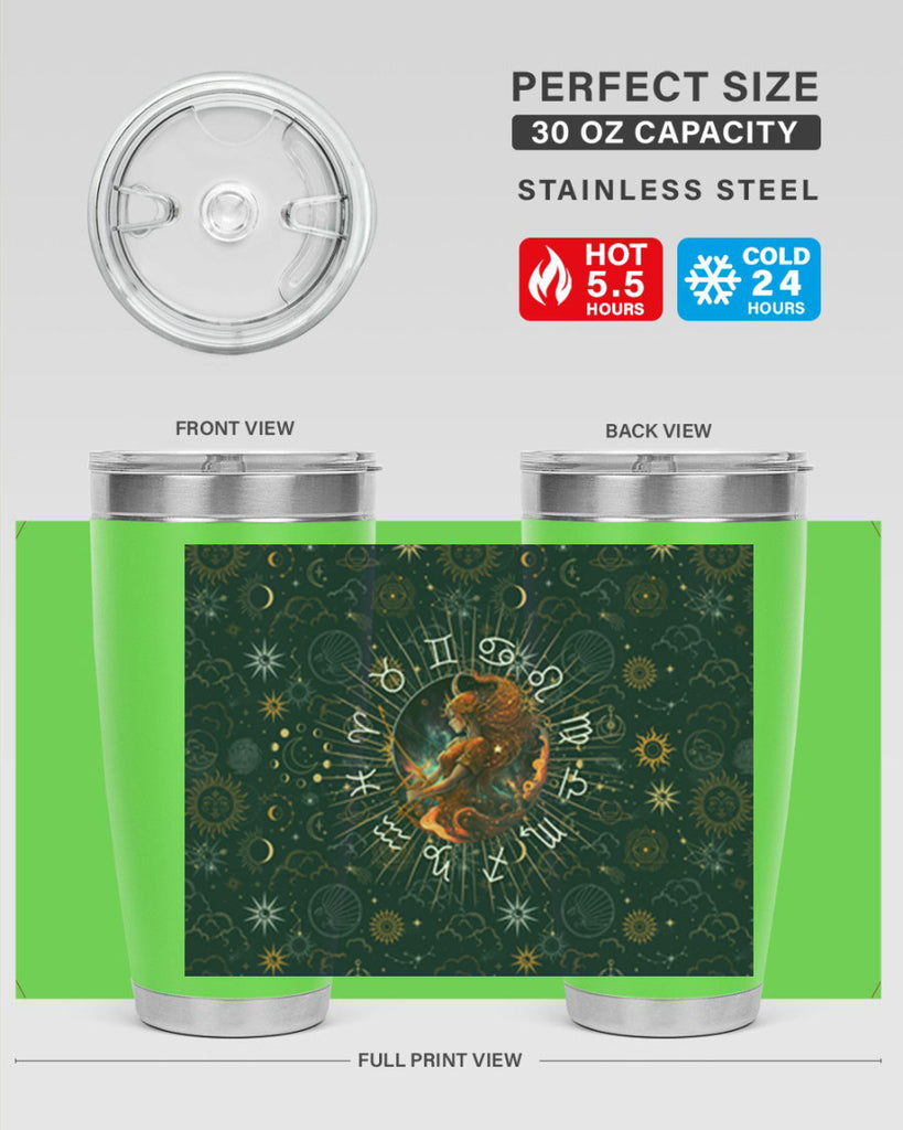 sagittarius Straight 399#- zodiac- Tumbler