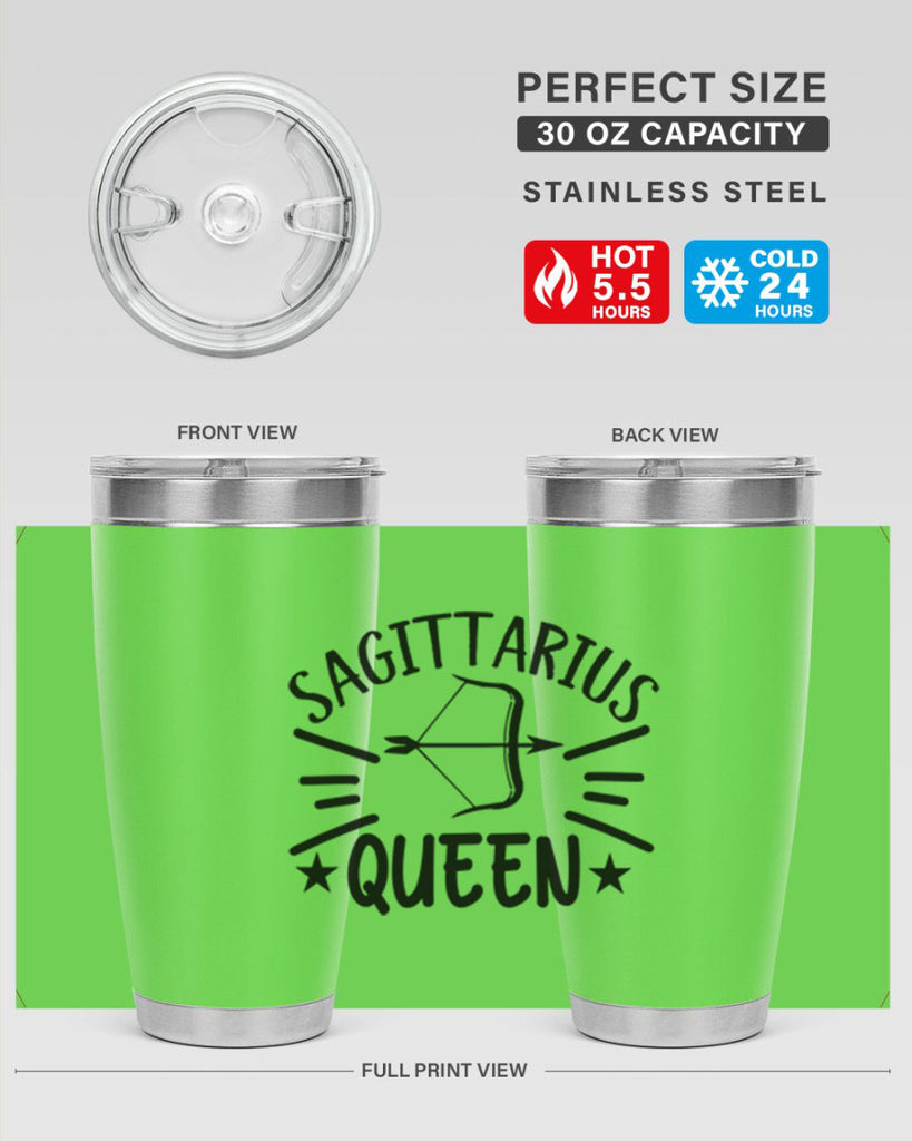 sagittarius queen 411#- zodiac- Tumbler