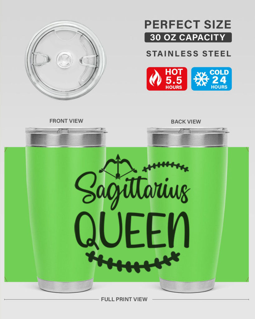 sagittarius queen 413#- zodiac- Tumbler