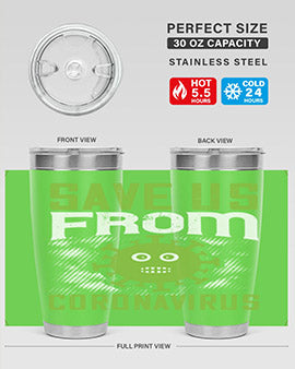 save us from coronavirus Style 25#- corona virus- Cotton Tank