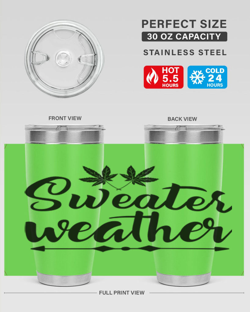 sweater weather 581#- fall- Tumbler