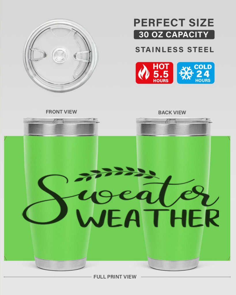 sweater weather 582#- fall- Tumbler