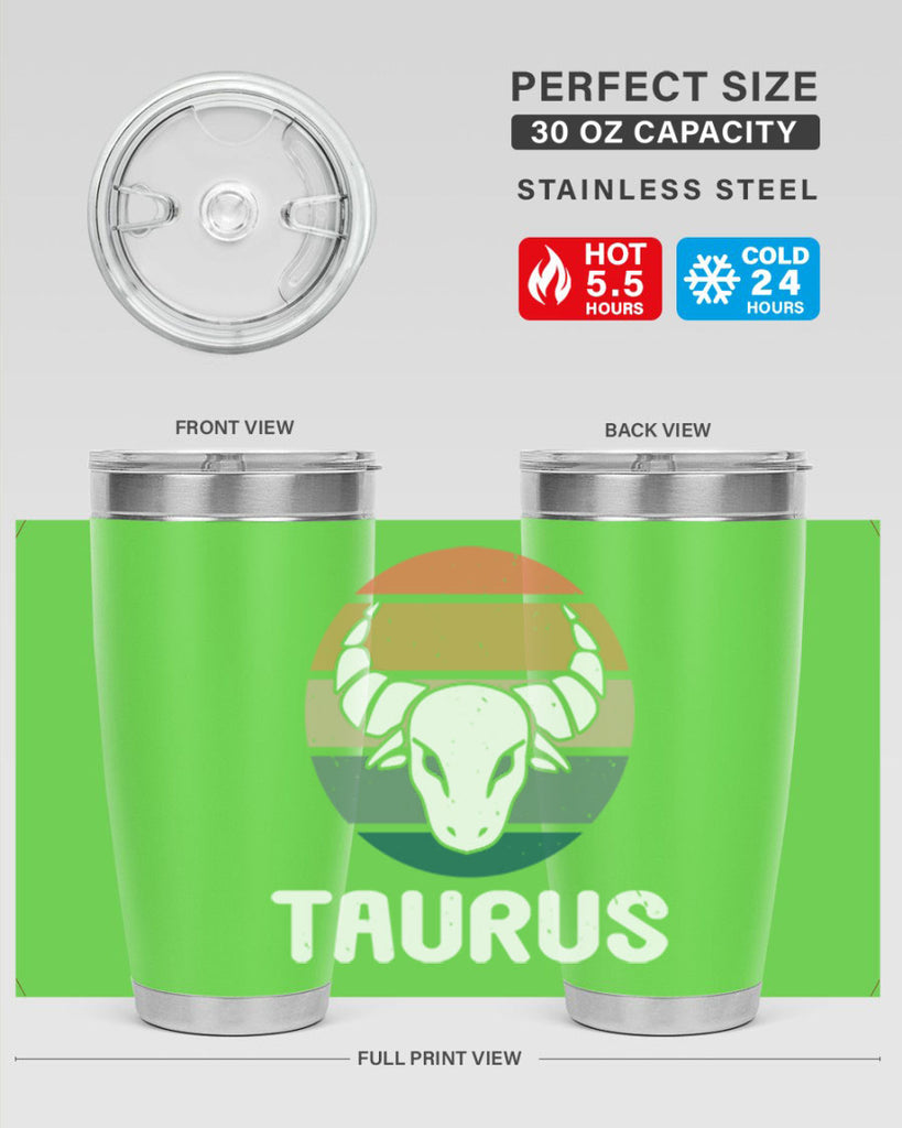 taurus 519#- zodiac- Tumbler