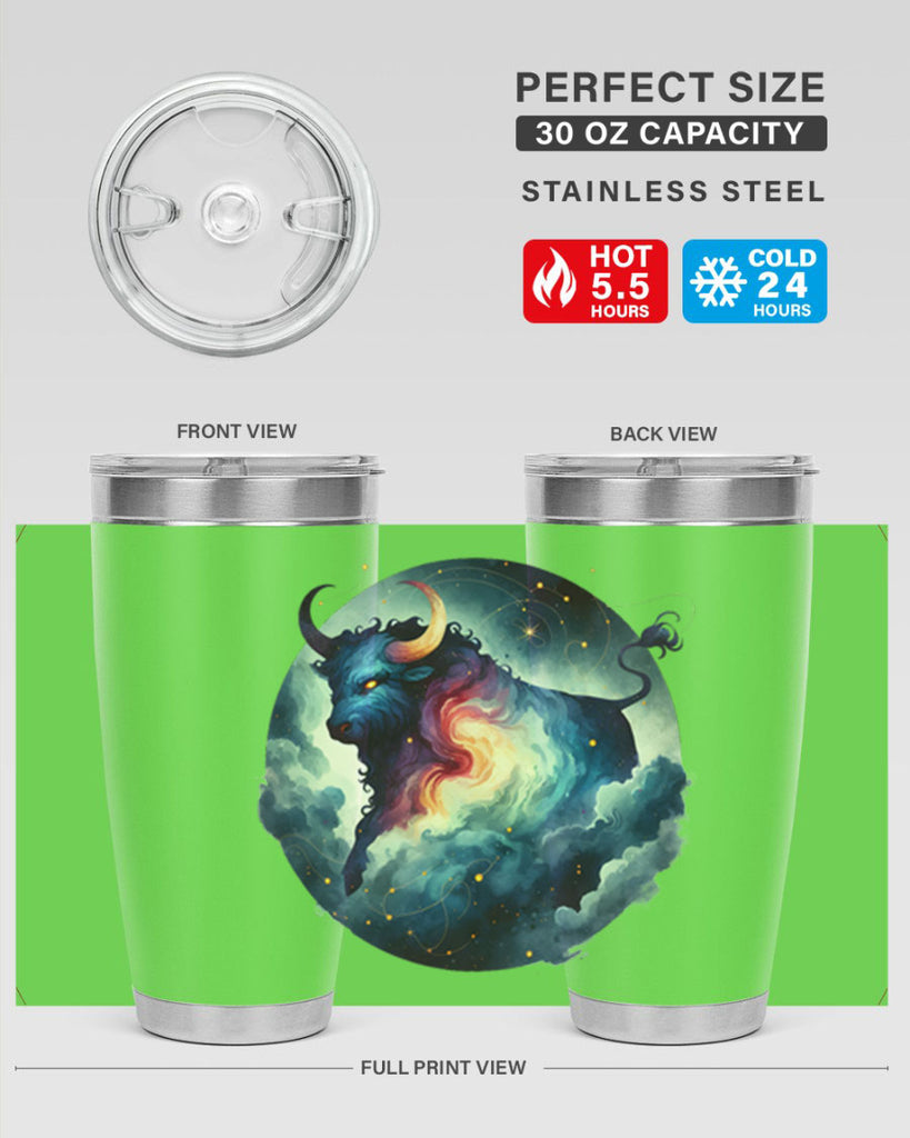 taurus 523#- zodiac- Tumbler