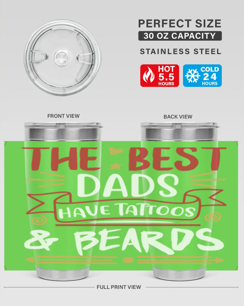 the best dads have tattoos beards 3#- fathers day- Tumbler