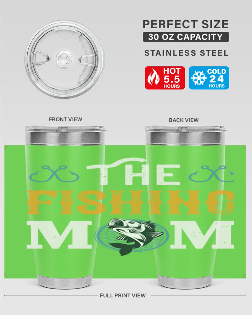 the fishing mom 24#- fishing- Tumbler