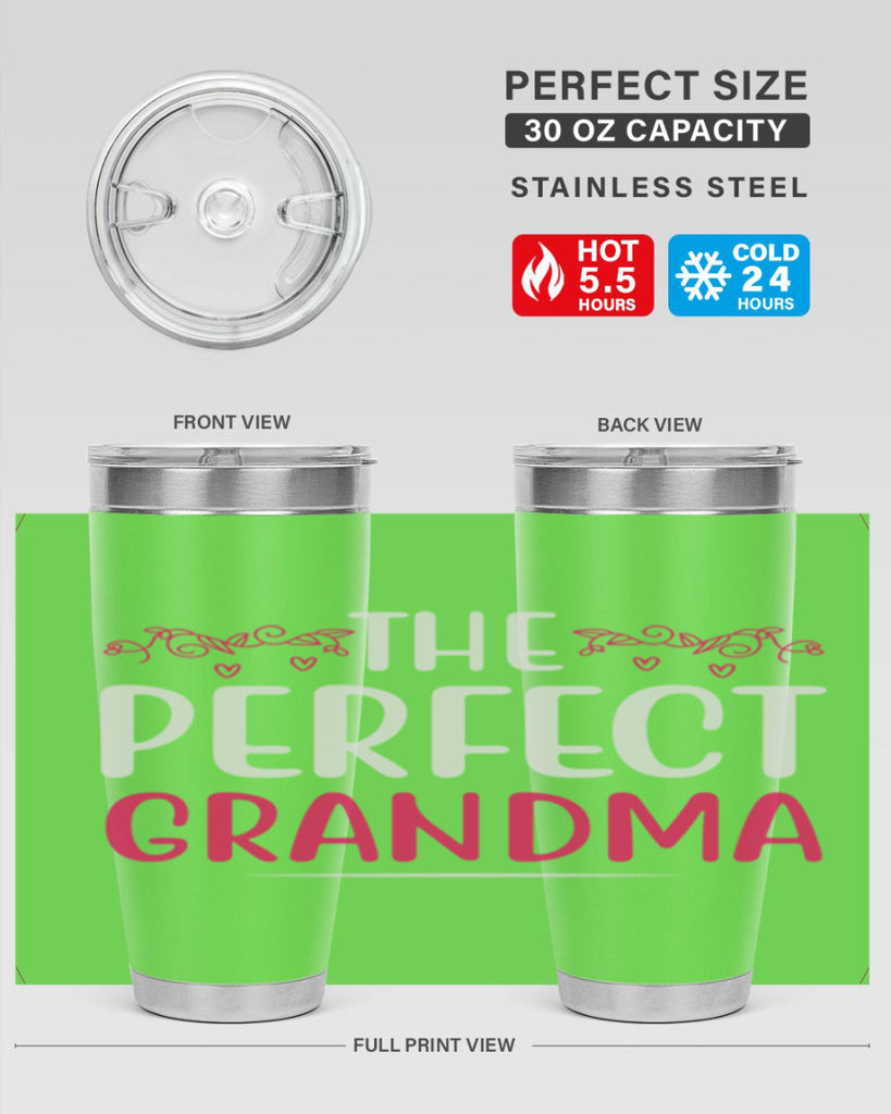 the perfect grandma 49#- mom- Tumbler