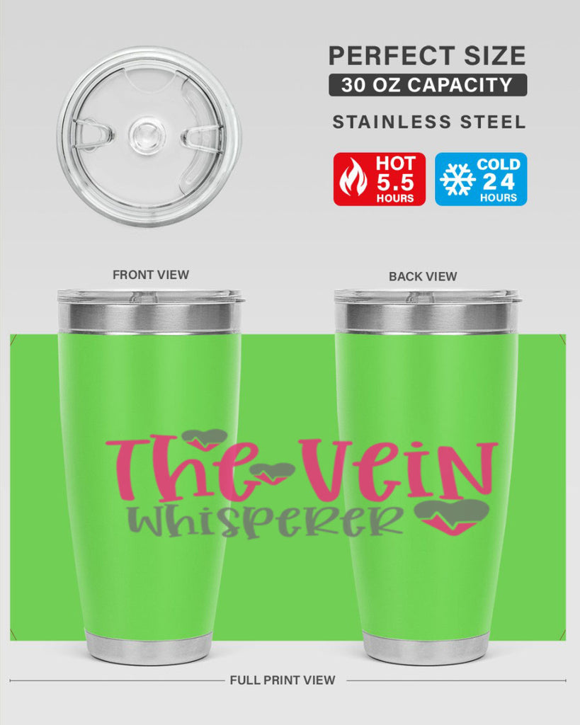 the vein whisperer Style Style 21#- nurse- tumbler