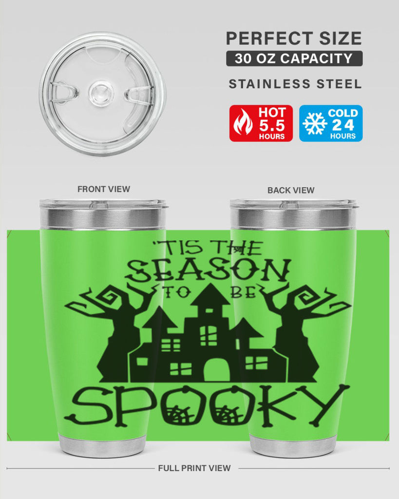 tis the season to be spooky 100#- halloween- Tumbler