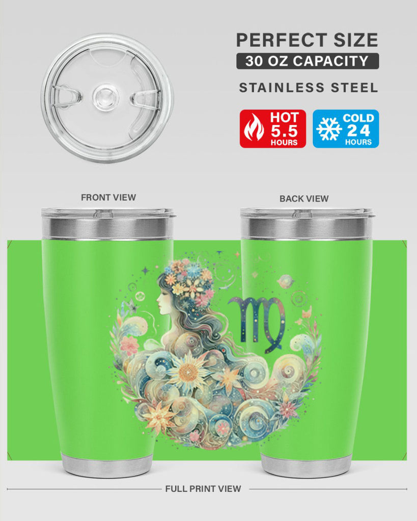 virgo 553#- zodiac- Tumbler