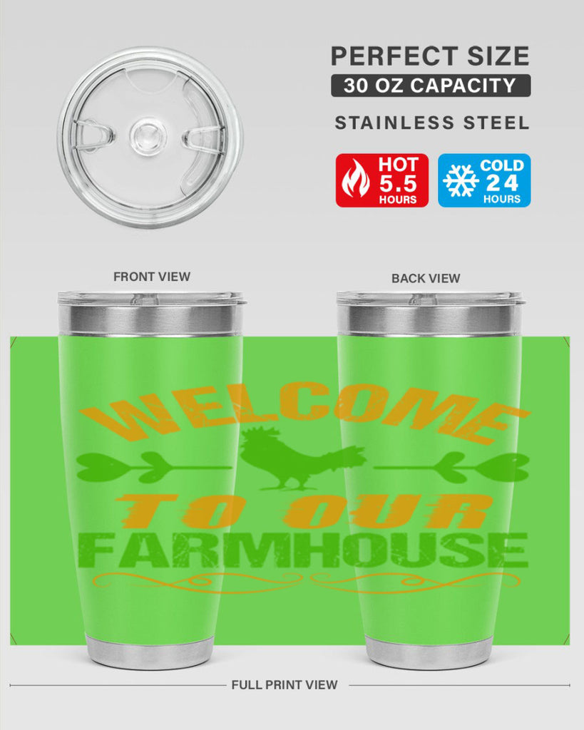 welcome to your farmhouse 28#- farming and gardening- Tumbler